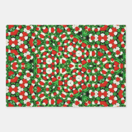Geschenkpapier-Set mit 3 flachen Bögen Geschenkpapier Set
