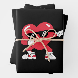 Geschenkpapier-Set mit 3 flachen Bögen Geschenkpapier Set