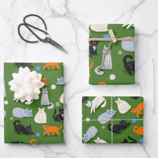 Geschenkpapier-Trio Geschenkpapier Set