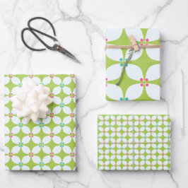 Geschenkpapier-Trio Geschenkpapier Set