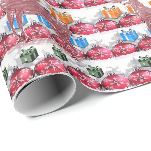 Geschenkpapier Weihnachten (Rolleneckpunkt)