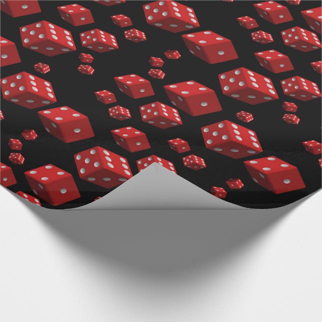 Geschenkpapier Würfel (Ecke)