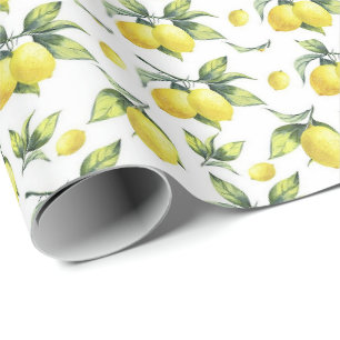 Geschenkpapier - Zitronen