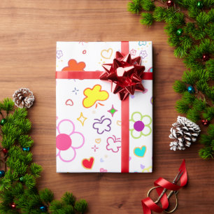 Geschenkpapierdesign für Geschenke Geschenkpapier
