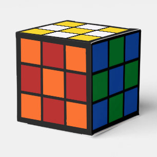 Geschenkschachtel Bunte Quadrate Vario C