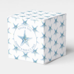 Geschenkschachteln für Strandhochzeiten Blaue Aqua