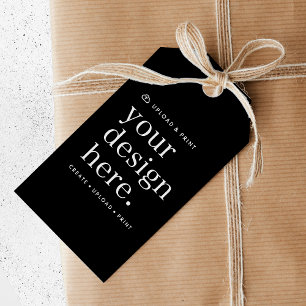 Geschenkstempel für Ihr Design Upload Geschenkanhänger