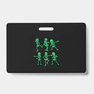 Geschenktanz| Halloween Dancing Skeletts Tanzgesch Ausweis