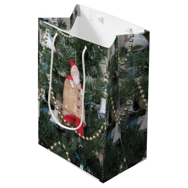 Geschenktasche - Antiquitätenmuseum Mittlere Geschenktüte (Vorderseite Schrägansicht)