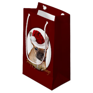 Geschenktasche der Weihnachtsfranzösischen Kleine Geschenktüte