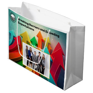 Geschenktasche für Firmengeschenke (Verkaufsteam) Große Geschenktüte