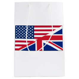 Geschenktasche für US-amerikanische und britische  Mittlere Geschenktüte
