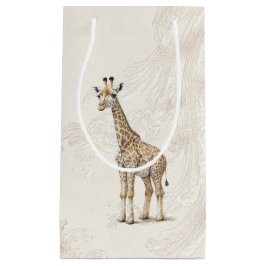 Geschenktasche - Giraffe2 Kleine Geschenktüte