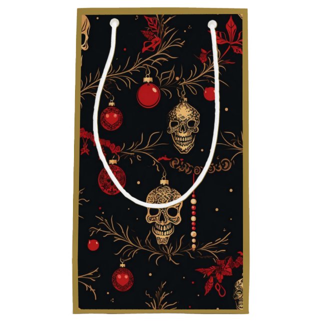 Geschenktasche (Gold) Kleine Geschenktüte (Vorderseite)