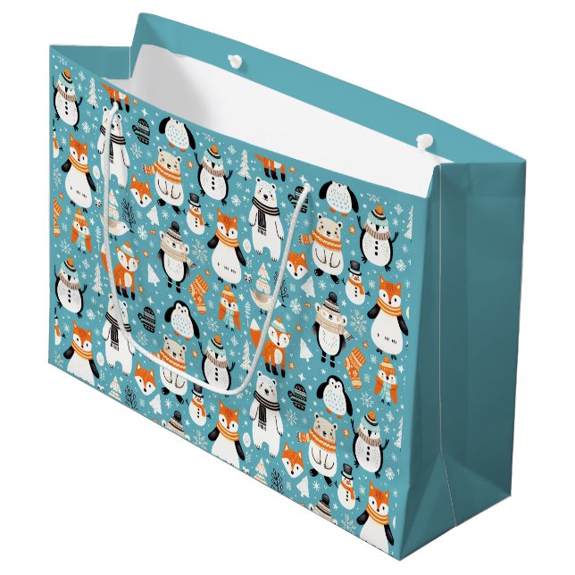 Geschenktasche Große Geschenktüte (Vorderseite Schrägansicht)