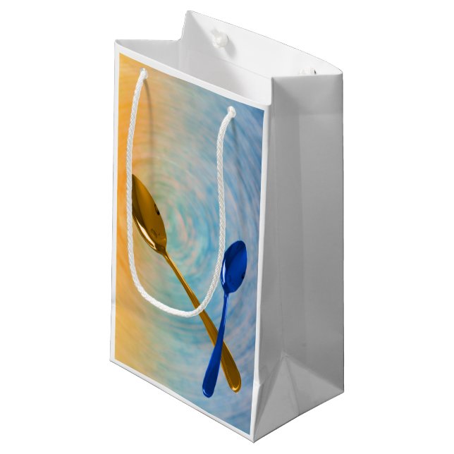 Geschenktasche Kleine Geschenktüte (Vorderseite Schrägansicht)