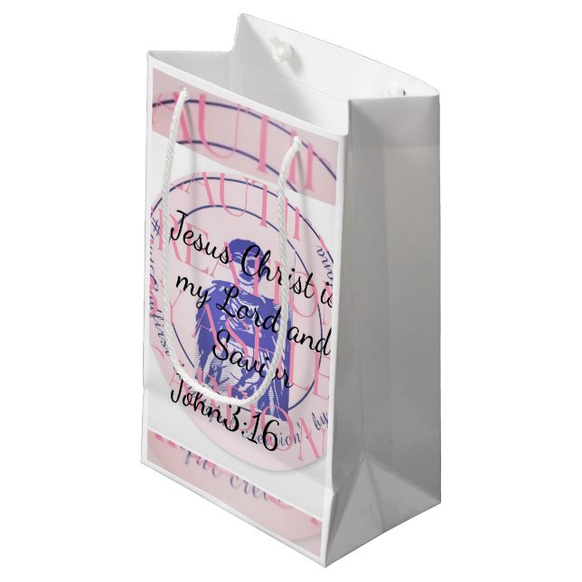 Geschenktasche Kleine Geschenktüte (Vorderseite Schrägansicht)