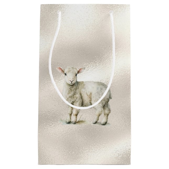 Geschenktasche - Lamb1 Kleine Geschenktüte (Vorderseite)