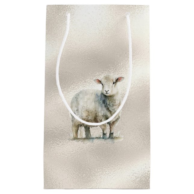 Geschenktasche - Lamb2 Kleine Geschenktüte (Vorderseite)