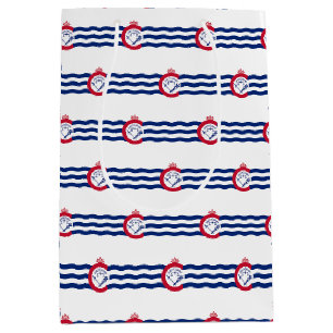 Geschenktasche mit der Flagge von Cincinnati, USA Mittlere Geschenktüte
