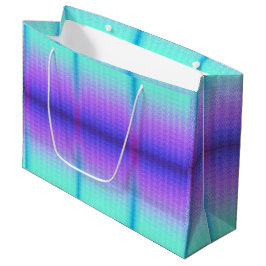 Geschenktasche mit digitalem Farbverlauf-Design in Große Geschenktüte