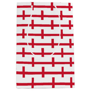 Geschenktasche mit englischer Flagge Mittlere Geschenktüte
