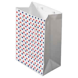 Geschenktasche mit Sternen Mittlere Geschenktüte