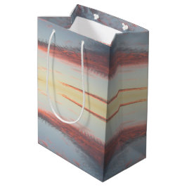Geschenktasche - Sonnenuntergang Mittlere Geschenktüte