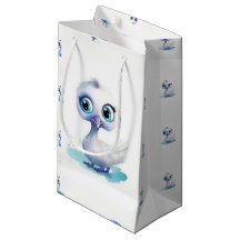 Geschenktasche Süßes Baby Weiße Ente