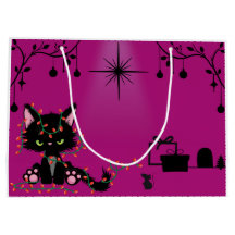 Geschenktasche - Thema Katze - Gatito Katze