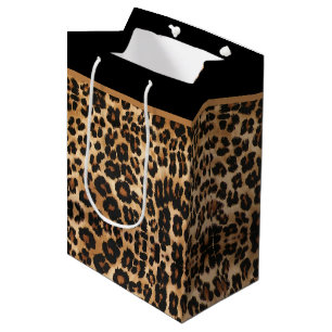Geschenktasche - Tierdruck Mittlere Geschenktüte