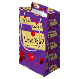 Geschenktasche Valentine Kleine Geschenktüte