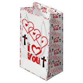 Geschenktasche Valentine Kleine Geschenktüte