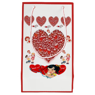 Geschenktasche Valentine Kleine Geschenktüte