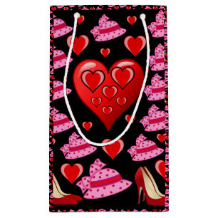 Geschenktasche Valentine Kleine Geschenktüte