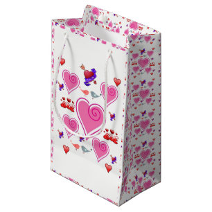 Geschenktasche Valentine Kleine Geschenktüte