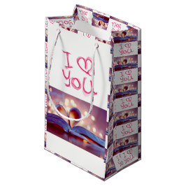 Geschenktasche Valentine Kleine Geschenktüte