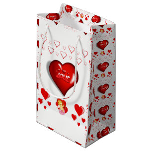 Geschenktasche Valentine Kleine Geschenktüte