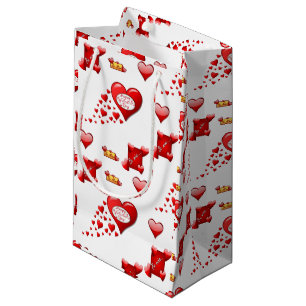 Geschenktasche Valentine Kleine Geschenktüte