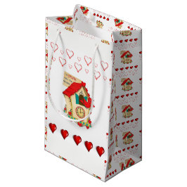 Geschenktasche Valentine Kleine Geschenktüte
