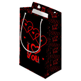 Geschenktasche Valentine Kleine Geschenktüte