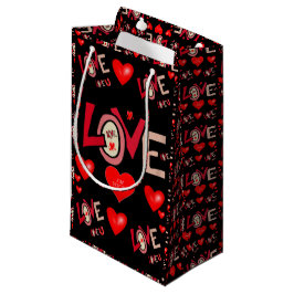 Geschenktasche Valentine Kleine Geschenktüte