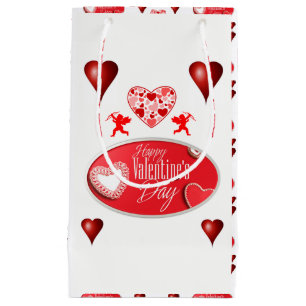 Geschenktasche Valentine Kleine Geschenktüte