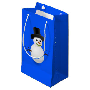 Geschenktasche Weihnachtsschnee Kleine Geschenktüte