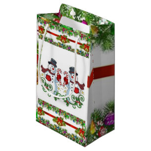 Geschenktasche Weihnachtsschnee Kleine Geschenktüte