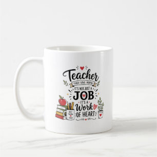Geschenktassendesign für Lehrer zur Würdigung von Kaffeetasse