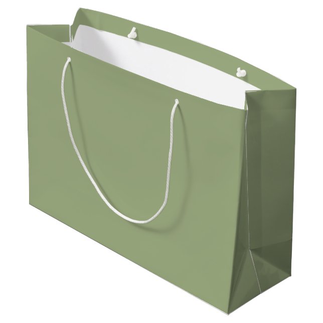 Geschenkte Elegance - große, ruhige Beutel Große Geschenktüte (Rückseite Schrägansicht)