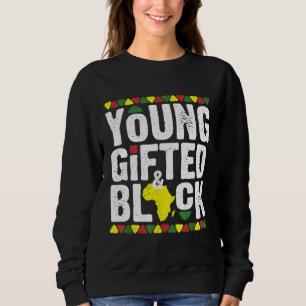Geschenkte junge schwarze Dashiki-Afrikanische Sto Sweatshirt