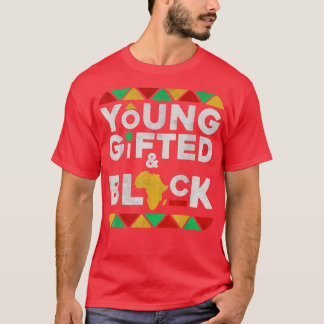 Geschenkte junge schwarze Dashiki-Afrikanische Sto T-Shirt