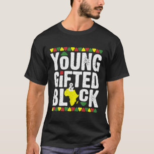 Geschenkte junge schwarze Dashiki-Afrikanische Sto T-Shirt